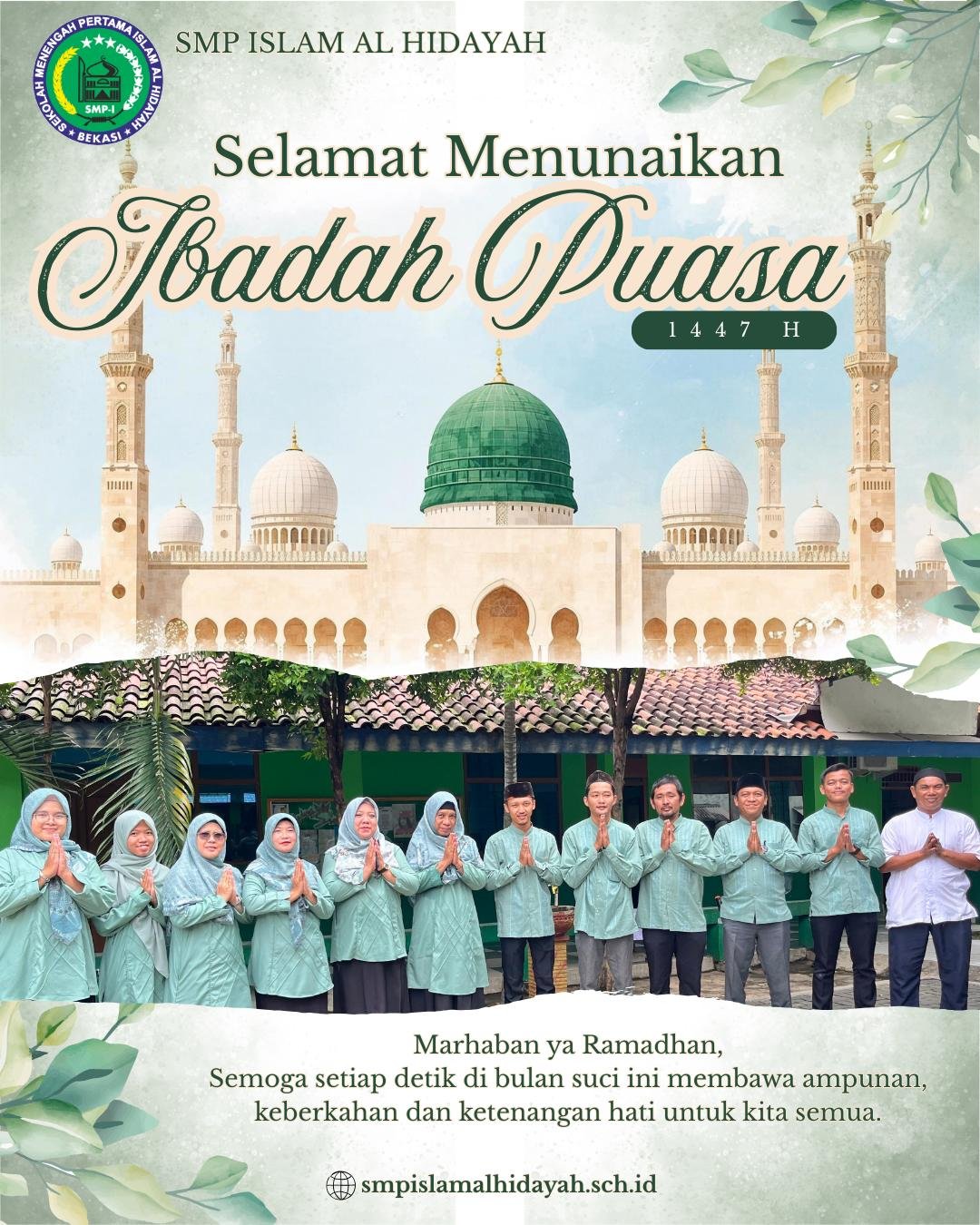 "Selamat menunaikan ibadah puasa Ramadhan 1447 H"